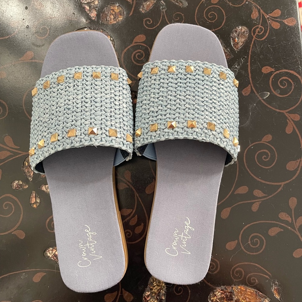 Crown Vintage Slide Sandals